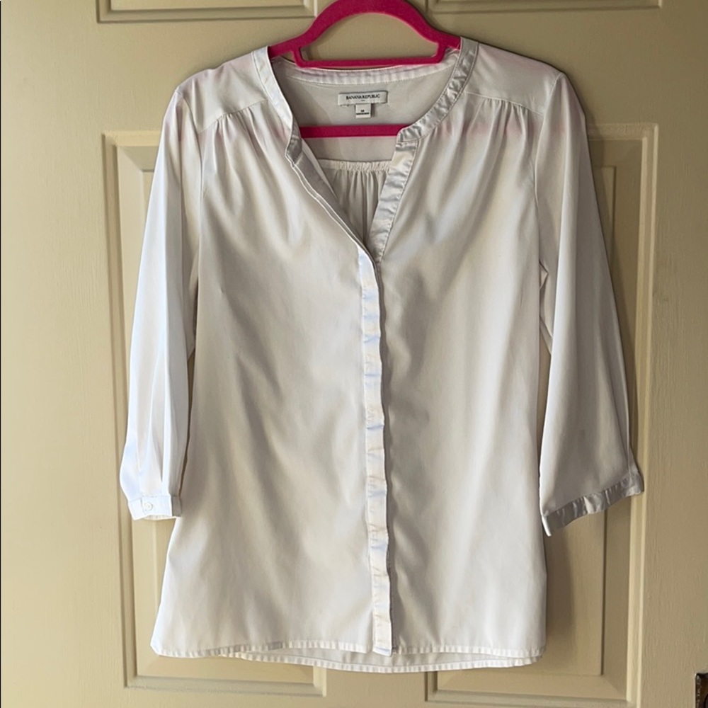 Cream blouse
